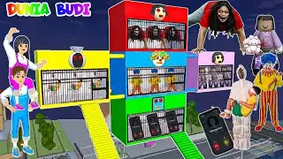 Pasukan HANTU EEE A ENGKOL Serang Kota | Yuta Mio Buat Penjara Warna Warni Tangkap Semua😱🚨