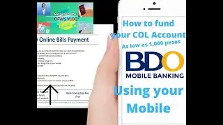 HOW TO FUND YOUR COL ACCOUNT USING ONLY YOUR PHONE (STOCK MARKET-PINAS)