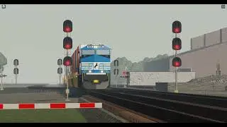 21W with nice crew on 4001 going by West Delta! (SLD)