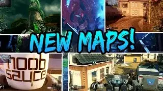 Black Ops 3 DLC 4 Gameplay Of ALL MAPS! - Zombies - Multiplayer!