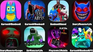 Garten of Banban 9 Mobile,Garten of Banban 8 Garry's Mod GMod,Garten of Banban Roblox RPX,Playtown 3