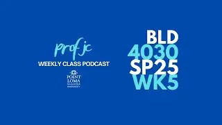 Prof JC Class Podcast | BUS4030 | Week 5 | Seeking Common Ground