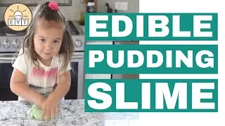 How to Make Edible Pudding Slime (Activity for Toddlers!)