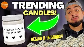 BOOST Your Etsy Sales with PROFITABLE Candle Label Print on Demand