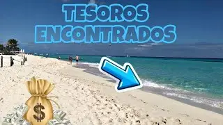 ENCUENTRO varios TESOROS en la Playa con un DETECTOR