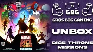 Unboxing du Nouveau Dice Throne Mission