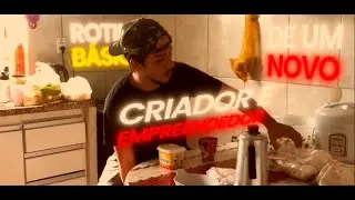 Rotina Emprendedor e Creator de 21 anos