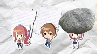 Rock, Paper, INTIMIDATION SWAN (DDLC Animation)