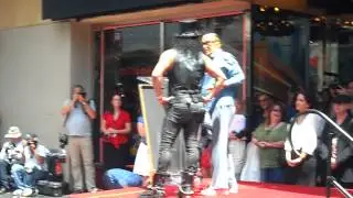 robert evans speech at the star ceremony for slash in hollywood 7 10 12