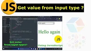 Get value from input types and print it on screen by the help of JavaScript| HTML | & also use CSS.
