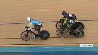 CWG: Dahlia Palmer (JAM) Women's Keirin Round 1 Repechage Heat 1 | Cycling | SportsMax TV