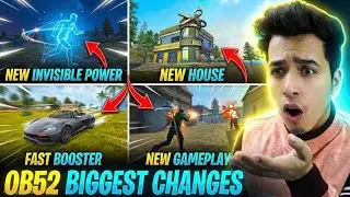 Free Fire OB52 Update Explained 😱 New Gun, Character & Big Changes!