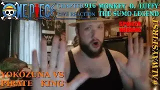 ONE PIECE CHAPTER 916 LIVE REACTION || URASHIMA VS. LUFFY