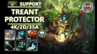 Treant Protector Hard Support | 7.37b | Sapling Facet - Ground Targeted Seed | Pos 5 TP by Gard1ck