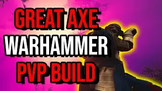 Best Great Axe War Hammer New World PVP Build Guide!