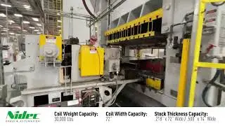 Used Perfecto 30,000 lbs. Coil Feed Line