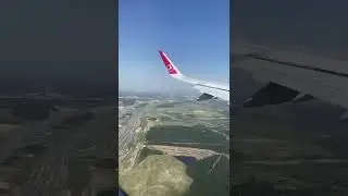 Landing at Ireland Airport