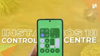 Install iOS 18 Control Centre On Any Android Device 🔥 Replace Hyper Os Control Centre To iOS 18