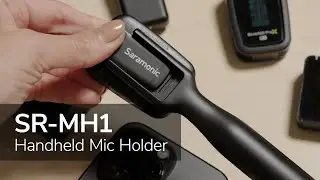 Transform 2.4 GHz Clip-On Mics into a Hand-Held Microphone with Saramonic SR-MH1
