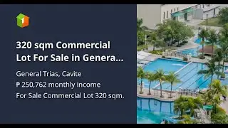 320 sqm Commercial Lot For Sale in General Trias Cavite