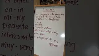 Spanish Words to Remember 2 #learnspanish #spanishclassroom #madrigalsmagic #rachelslearningvideos