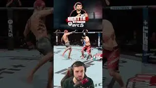 I'M KNOCKING OUT WITH HIGH KICKS IN UFC 5 #ufc #ufc5 #mma