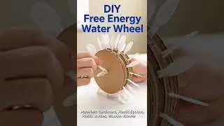 &ldquo;DIY Free Energy Water Wheel &ndash; No Electricity Needed!&rdquo;