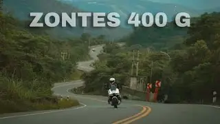 Zontes 400 G Road test at Marilaque