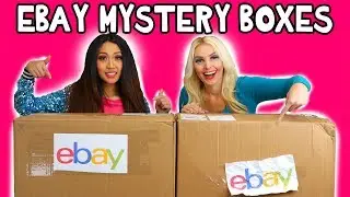 Ebay Mystery Box Haul. Jenn vs Thia Unboxing Video. Totally TV
