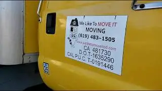 San Diego Movers We Like to Move it