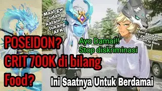 Poseidon food? CRIT 700K begini! STOP DISKRIMINASI | IDLE LEGENDS