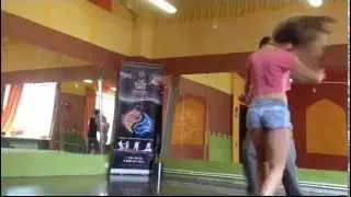 Ралло Вова и Туговикова Наташа, ZOUK (тренировка)