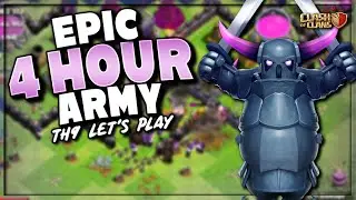 ЭПИЧЕСКАЯ АРМИ НА 4 ЧАСА!?!? 🤯 TH9 ДАВАЙТЕ ИГРАТЬ