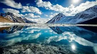 Where the sky and the earth meet - The relaxation of water