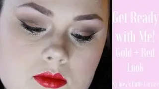 Gold + Red | Full Coverage Makeup Tutorial