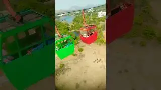 Ropeway ride #ropeway #saputara #saputarahillstation