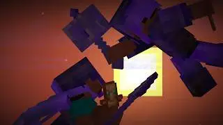 Minecraft animation: Spear vs Mace
