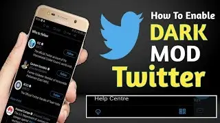 Twitter Dark Mode // Dark Mode Twitter Android // Technical Rajpurohit