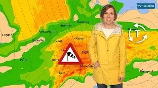 Sturm und Starkregen ab Sonntag (21.09.2018)