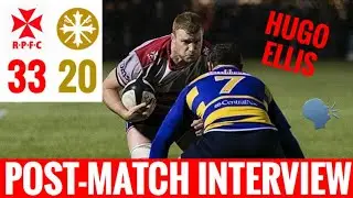 ROSSLYN PARK 33-20 ROSSLYN PARK | HUGO ELLIS | POST-MATCH INTERVIEW | 21ST DECEMBER 2019