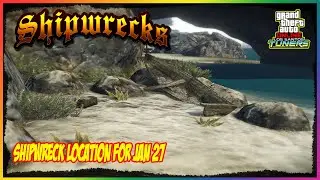 Shipwreck Location For Jan 27th 2022 GTA 5 Online Los Santos Tuners DLC