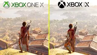 Assassin's Creed Odyssey Xbox Series X vs Xbox One X Patch 1.6 Frame Rate Test