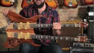 B.C. Rich Bich Double Neck Bass Spinal Tap | CME Gear Demo | Marc Najjar