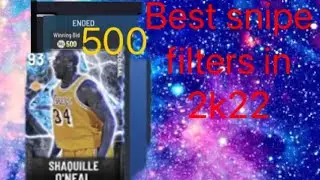 Best snipe filters to use in 2k22