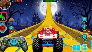 Monster Truck stunts Racing Game: Sky-High Stunts! 🚗 For Toddlers#truckgame