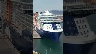EDGE cruise ship arrival (Malaga, Spain)