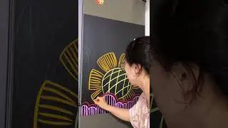Peaceful School Chalkboard Design