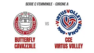 10/01/2025 Serie C femminile - BUTTERFLY CAVAZZALE vs CCE VIRTUS VOLLEY