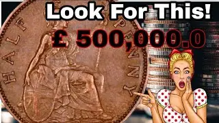 Uk half penny 1934 United kingdom most Valuable  &frac12; Penny, George V Coins Worth Money!
