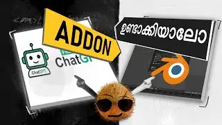I Built a Blender Add-on  (No Coding Skills) #malayalam